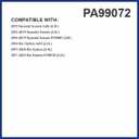 PG Engine Air Filter PA99072 | Fits 2016-2019 Hyundai Sonata Hybrid, 2015-2019 Hyundai Sonata 2.4L Gas, 2017-2020 Kia Optima Hybrid, 2016-2020 Kia Optima 2.4L Gas