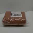 AMWAN Jersey Knit Cotton Duvet Cover Pumpkin Caramel Duvet Cover King Luxury Soft Knit Cotton Comforter Cover Rust Color Terracotta Bedding Sets 1 Pumpkin Color King Duvet Cover with 2 Pillow Shams