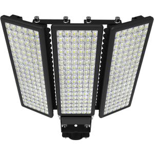 300W LED Parking Lot Light, 42000LM 6500K Outdoor Spot Lights, 100W*3 STL