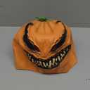 Creepy Pumpkin Mask, Scary Pumpkin Head Mask For Halloween Costume Party Props Adult Men Women