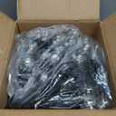 Brightown 108FT 52LED Solar String Lights Outdoor with Remote & USB Port, Shatterproof Bulbs, Dimmable & Timable, 3 Modes, Patio Lights Solar Powered with Mount Clips for Camping Backyard Garden Decor