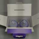 Lansinoh Anti-Colic Baby Bottles for Breastfeeding Babies, 2 Ounces, 2 Count, with 2 Extra Slow Newborn Flow Nipples, Size XS