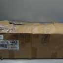 Outdoor Lamp Post Light 3-Head, Classic Vintage Light Pole with Clear Glass Panels, E27 Base, Dusk to Dawn Waterproof Street Light for Patio, Backyard, Garden, Driveway (Black)