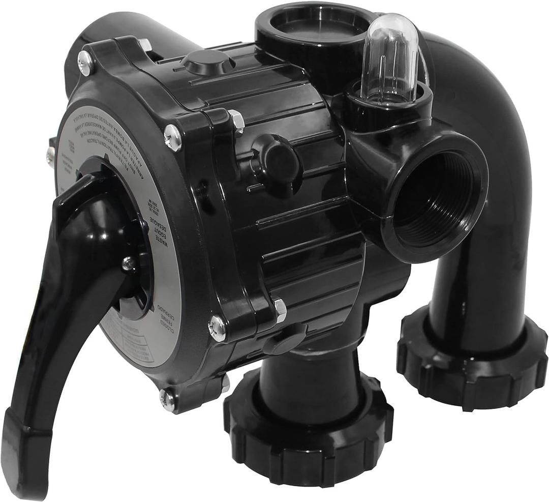 SP0710XR50 Pro-Series Backwash Valve Coupling Fit for Hayward DE Filters Pro-Series, Multiport Backwash Valve Coupling with 1-1/2-inch NPT Ports