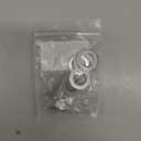 M14x1.5 Magnetic Oil Drain Plug, 5PCS Aluminum Sealing Washers, Stainless Steel Oil Pan Drain, Universal Leak-Proof Replacement, Suitable for Various Vehicle Models, Motorcycles, Boats