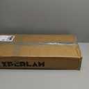 EXPERLAM 4 Tier Kids Book Shelf, Wooden Kids Book Rack Storage Bookshelf with Toy Storage Organizer, Toddler Sling Bookshelf for Boys, Girls, Kids Room, Blue