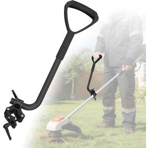 Universal Extension Handle Attachment for Snow Shovel, Weedeater, String Trimmer, Shovel, Rake & More, Back Saving Attachment for All Gardening Tools, Home Tool Gifts for Men (25")