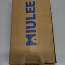 MIULEE Decorative Linen Euro Sham Pillow Covers 24x24 Inch Natural Linen Boho Farmhouse Neutral Couch Throw Pillows for Bed Pack of 2 Accent Modern Pillowcase Sofa Livingroom Home Decor