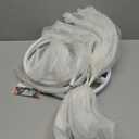 YOFNIRG Wedding Decorations for Reception, 5.6 Ft Giant Flowers for Decoration, Big Artificial Silk Flowers for Party Banquet Background, Home Decor, Photographic Props, Shop Window Display（White）