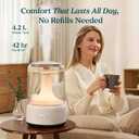 LEVOIT Humidifiers for Bedroom, 4.2L Top Fill for Large Room with 42H Runtime, Dishwasher Safe Design Easy to Clean, 21dB Quiet Cool Mist for Baby, Plants, Night Light, Essential Oil Diffuser, White