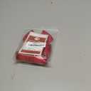 Lionet Paws Bowtie Dog Collar - Comfortable Silk Dog Collar with Detachable Bow Tie for Small Dogs, Neck 10-16 Inches (Red)