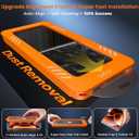 3 Pack Privacy Screen Protector for Samsung Galaxy S26 Ultra Tempered Glass + 2 Pack Camera Lens Protector, True 25Anti Spy, Military Grade Shatterproof, 9H+ Hardness, Auto Alignment Frame 6.9" (Black)