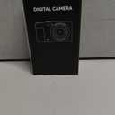 Digital Camera for Kids: Black Camera for Teens - Christmas Birthday Gifts for Boys Girls 8-10 - Toys for Girls 8-13 - Compact Camera for 6 7 8 9 10 Years Old- Toys for Kid Children Toddler