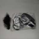 Hairingrid Mannequin Head African American with 100% Human Hair Cosmetology Afro Hair Manikin Head for Practice Styling Braiding and Free Clamp Holder (R72026B0210H)