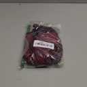 SOLY HUX Women's Satin Halter Backless Crop Top Sexy Sleeveless Tank Shirts Festival Party Clubwear (Plain Burgundy), L