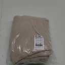 RYB HOME Semi Sheer Curtains for Bedroom, Airy Solid Sheer Window Curtain Stylish Privacy Drapes for Kitchen Dining Room Nursery, Beige, Wide 70 x Long 95, 2 Panels