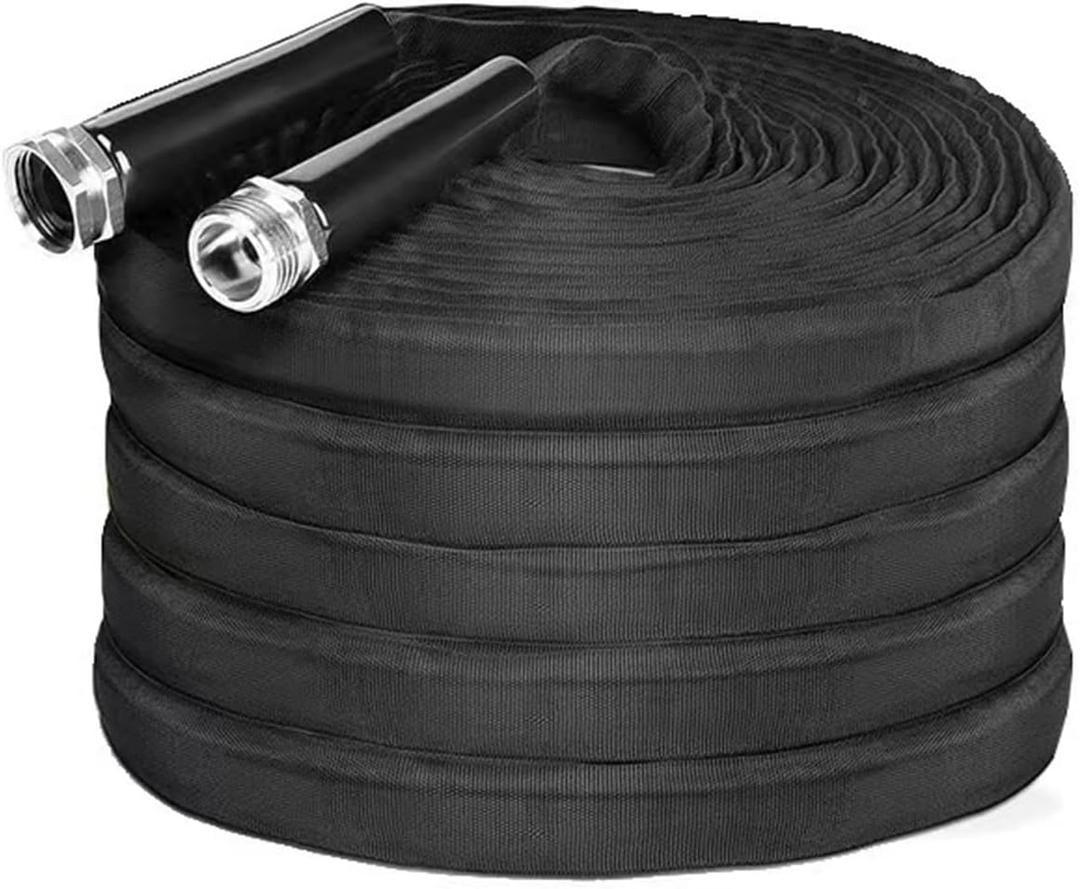 50 FT Garden Hose - Ultra Lightweight, Super Flexible, Durably Kink - Proof for Garden, RV, Marine & Camping