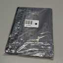 KEROM Compatible with Crocodile MacBook Air 13 Inch Case 2025-2022 M4 M3 M2 A3240 A3113 A2681, Textured Elegant Luxury Aligator Skin Snakeskin PU Leather Hardshell Case & Keyboard Cover, Shiny Black