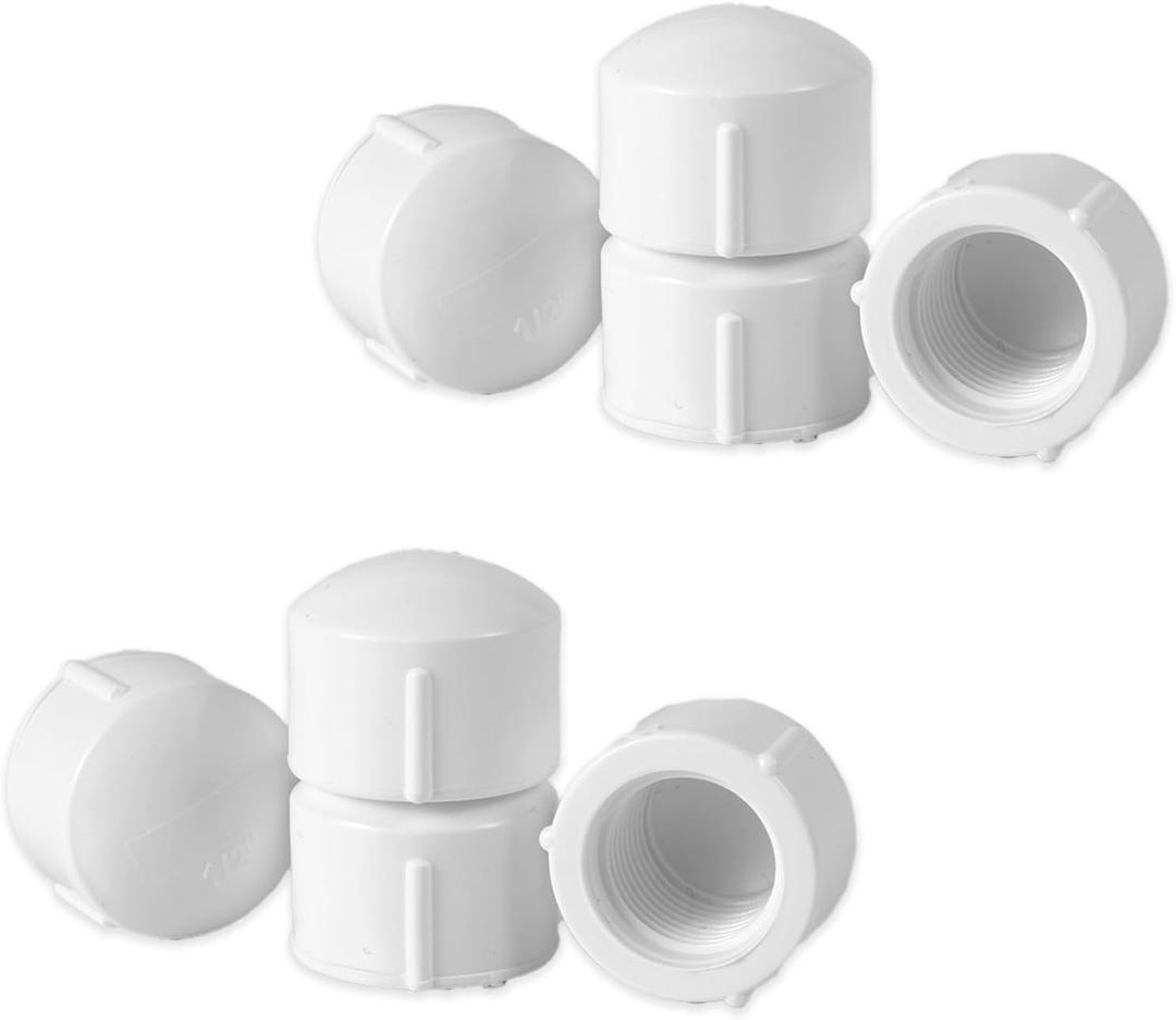 8pcs Racing Fuel Jug Cap, Plastic Dustproof & Waterproof Racing Gas Can Replacement Vent Hose Dust Cap Lids Accessories Compatible with 5.5 Gallon Fuel Jugs Egs Tank & Scribner Tank