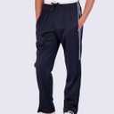 3 Pack Boys' Tricot Sweatpants Open Bottom Kids Teen Athletic Pants Pockets | Available in Sizes 5-16, Youth Activewear, Basketball, Track, Sports, Hiking, Jogging, Back to School, Workout, Gym (Black, L)