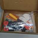 23 Pack Grout Removal Tool Kit, 2 Tile Grout Saws with 6 Extra Blades, 2 Hand Grout Saw and 7 Cleaning Blades, Caulk Remover for Bath Shower, Ideal for Floor Tile Grout Cleaning