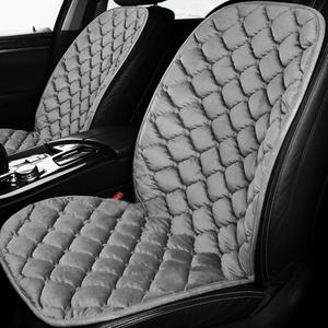 Jokuye 1 Pack Car Seat Cushion Comfortable Seat Cover for Cars, Full Back and Seat Cushion for Driver or Passenger-Gray