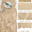 4 Pack Beige Cheesecloth Table Runner 20 x 120 inch Gauze Table Runners 10 FT Long,Semi Sheer Boho Cheese Cloth Fabric Table Runner Bulk for Party,Wedding,Baby Shower,Bridal Shower Decoration