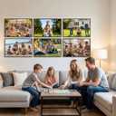 Lavezee 16x24 Poster Frame Black, 6 Packs Lightweight 16 x 24 Poster Frames for Wall Mounting, Display 16 by 24 Pictures, Posters & Art Prints Vertically or Horizontally