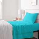 Basics Kid's Soft Easy-Wash Lightweight bedsheet, Mint, 54 x 56