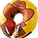 BENCMATE Inflatable Dog Cone Collar Alternative, Soft Dog Cone for Small Medium Large Dogs and Cats, Neck Recovery ECollar Donut Collar After Surgery (XLarge, Cowboy)