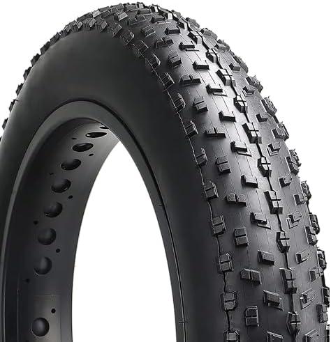 Fat Tire - 26x4.0 Inch Fat Bike Tires - 26 Inch Folding Replacement Electric Bike Tire, MTB Tires, Ebike Tires for Snow, Street, or Trails ,Pack Of 2