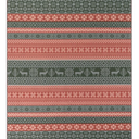 nuLOOM Ellasandra SplashGuard Graphic Machine Washable Area Rug, 5' x 8', Ellasandra Red