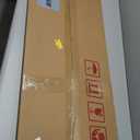 Delma Full Length Mirror,Large Floor Mirror with Aluminum Frame for Bedroom, Bathroom, Living Room,Wall Mount or Freestanding Design(with Stand,Rect 56x15-Gold)