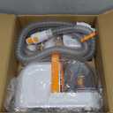Dog Grooming Vacuum, Dog Grooming Kit with Pet Clippers, 12,000Pa Pet Hair Grooming Vacuum for Dogs, Vacuum Brush for Shedding Grooming, Low Noise Home Cleaning Tool in 1, PG10 (Orange)