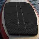 Abahub 12 Piece Surf SUP Deck Traction Pad Premium EVA with Tail Kicker 3M Adhesive for Paddleboard Longboard Surfboard Black/Blue/Gray/Navy Blue/Orange/White