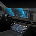 CDEFG For 2024 2025 2026 Hyundai Santa Fe Screen Protector - 12.3 Inch All-in-One 9H HD Tempered Glass & AC - Santa Fe (SE, SEL, XRT, Limited, Calligraphy) Touchscreen Accessories