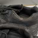 Kricely Men's Trail Running Shoes Non Slip Hiking Shoes Tennis Shoes Fashion Sneakers Workout Footwear (11.5 Wide, Black|grey)