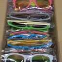 32 Pack Kids Sunglasses Bulk, Sunglasses Party Favors for kid, 16 Colors Neon Sunglasses with UV400 Protection, Gift for Birthday, Beach, School Prizes Goodie Bags Stuffers, Summer Pool Party Supplies