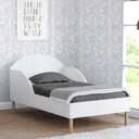 Delta Children Reese Toddler Bed - Greenguard Gold Certified, Bianca White