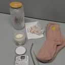 Book Lovers Gifts, Book Accessories Bookish Gifts for Women, Christmas Gift for Readers Author Set of 4