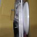 AboveTEK Retail Kiosk iPad Stand, 360 Rotating Commercial POS Tablet Stand, Fits 6"-13" (Screens) iPad mini Pro-Business Swivel Tablet Holder, for Store Office Reception Kitchen Desktop (White)