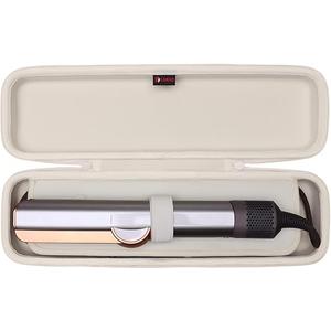 XANAD Hard Case Compatible with Dyson Airstrait/Corrale Styler Straightener - Hair Straightening Irons Case, Cream