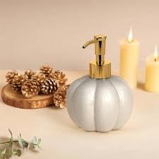 White Pumpkin Bottle For Soap