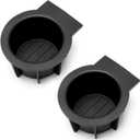F-150 Cup Holder Insert Compatible with Ford F-150 2004-2008 with Flow Through Console,2009-2014 F150 Without Flow Through Console, Front Center Console Cup Holder Replaces 2L1Z-7813562-AAA