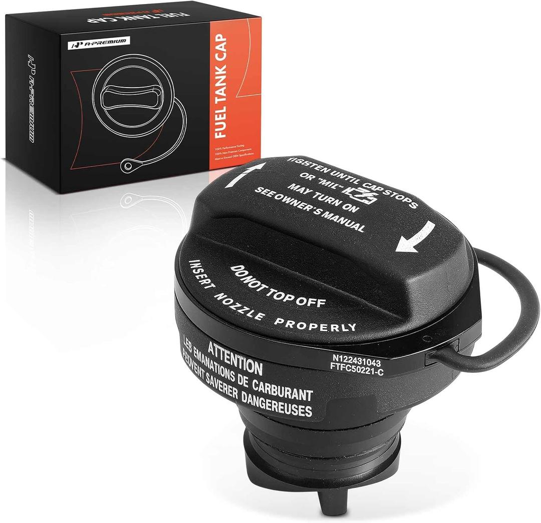 A-Premium Gas Cap Fuel Cap Compatible with Volkswagen Jetta 2014-2016 1.4L, Jetta 2012-2013 2.0L, Jetta 2011-2013 2.5L