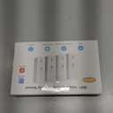 4-Pack WiFi Temperature Humidity Sensor: Wireless Temperature Humidity Monitor with App Alert, Free Data Storage Export, Smart Indoor Thermometer Hygrometer Compatible with Alexa Google Assistant