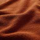 Imily Bela Womens Oversized Tunic Sweaters Fall Slouchy Long Sleeve Ribbed Knit Side Slit Pullover Jumper (Orange)