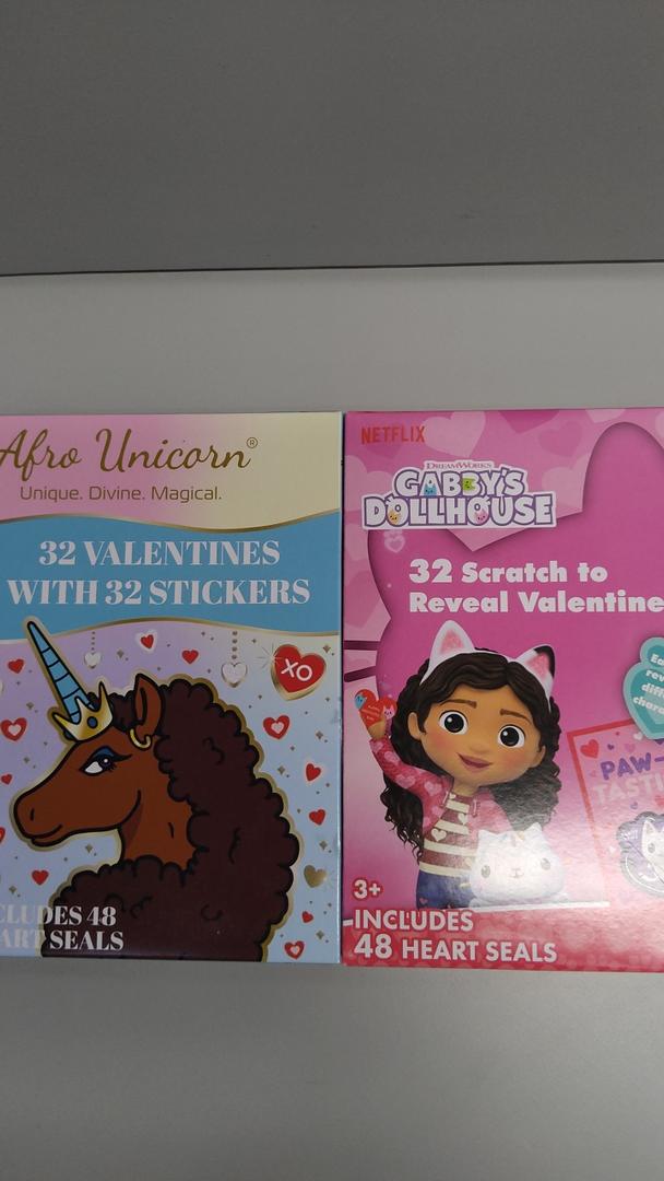 Valentine's Activity Stickers Pack of 2