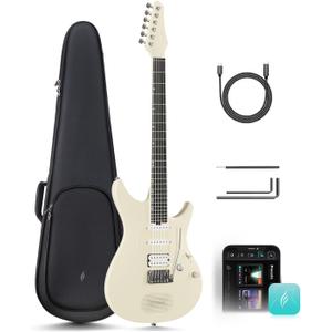 Enya Inspire Smart Electric Guitar, 39" Carbon Fiber, Built-in 15W Speaker