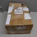 16 Pack Flower Buckets 9.84 Inch Plastic Flower Vases Modern Round Vases for Centerpieces Floral Display Decorative Buckets for Table Home Wedding Decorations (Pure White)